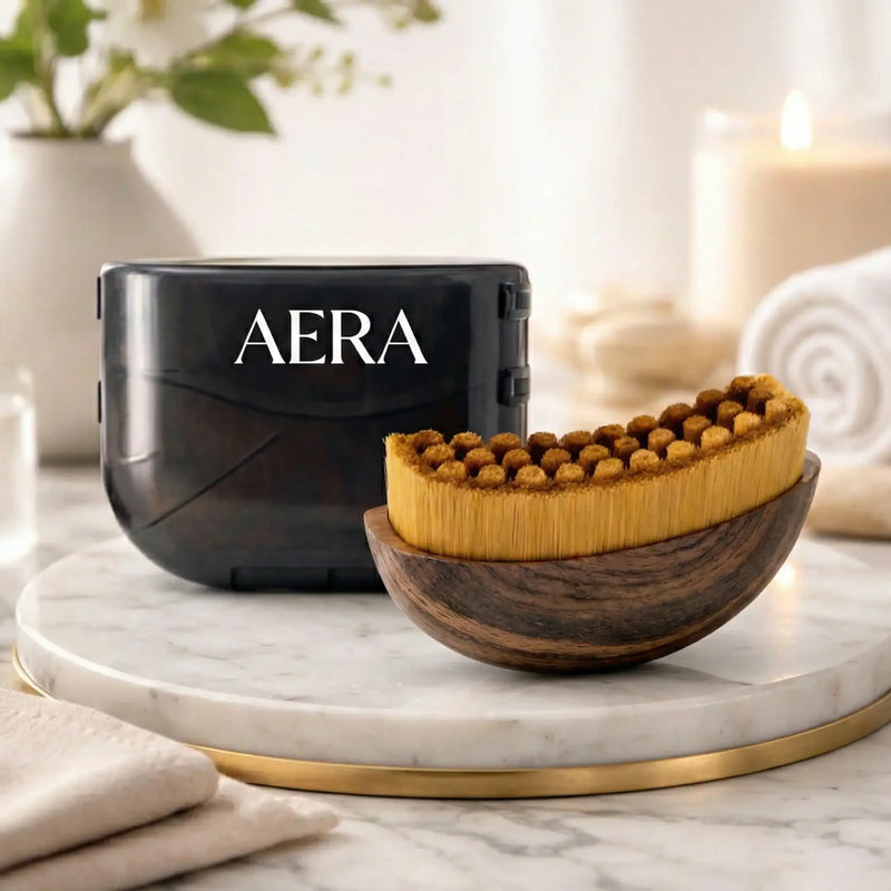 Votre brosse drainante AERA™ avec son étui